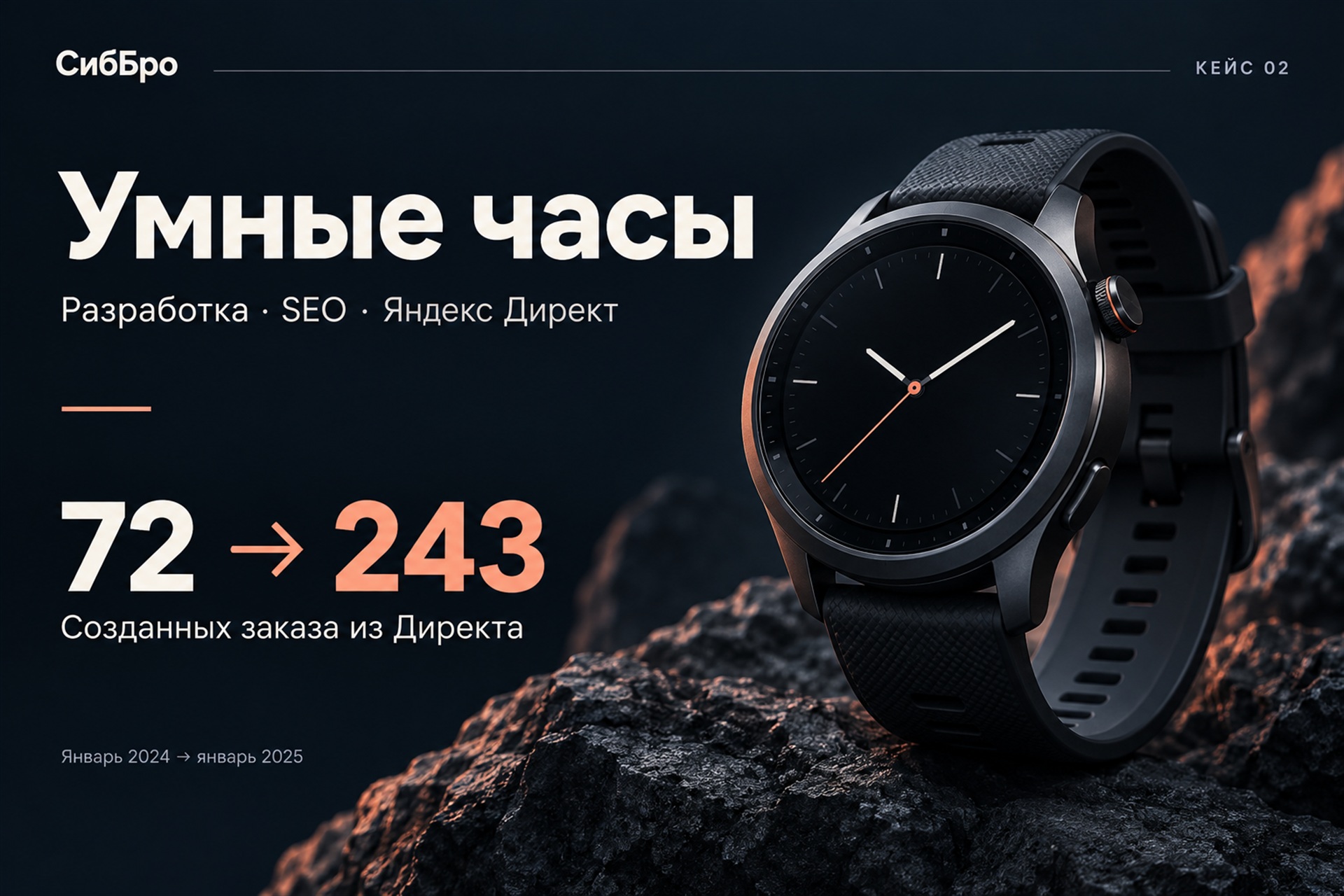 Умные часы — иллюстрация кейса