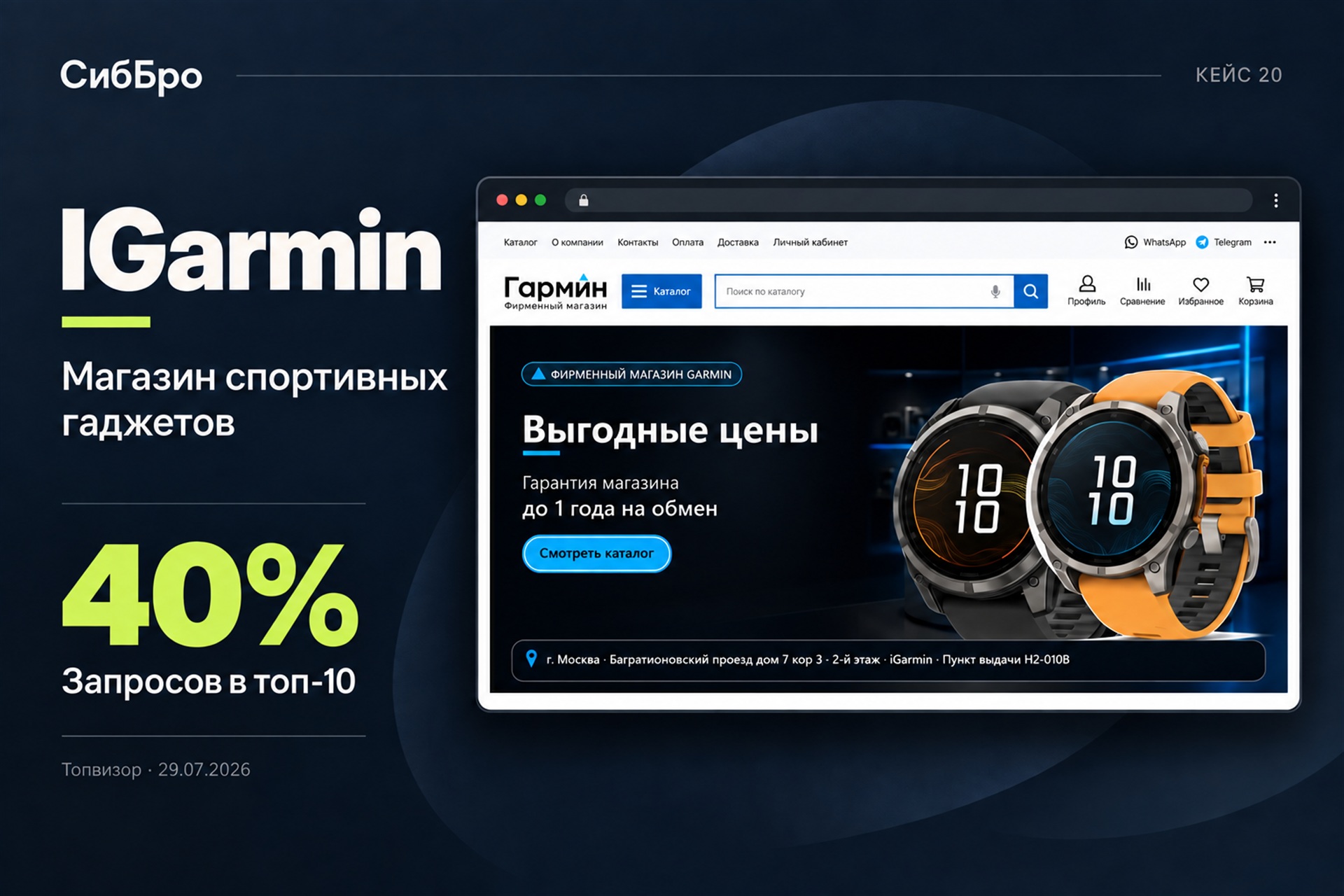 IGarmin — иллюстрация кейса