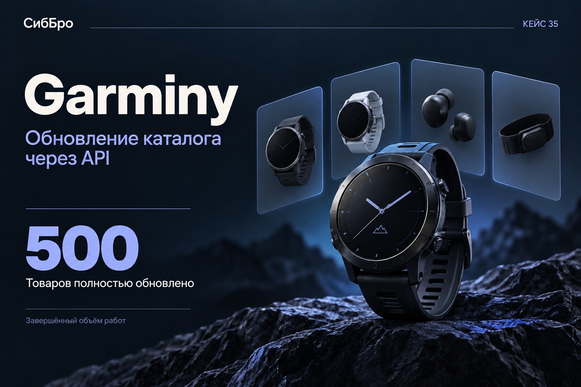 Garminy — иллюстрация кейса