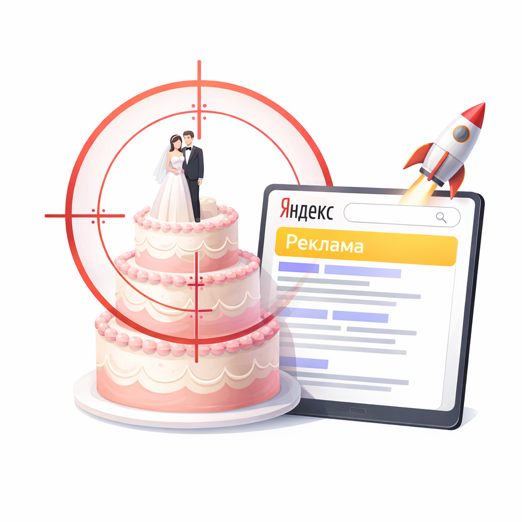 Контекстная реклама для тортов. Продвижение через Яндекс Директ