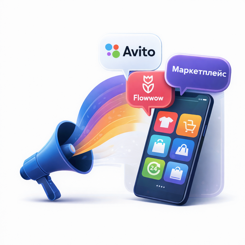 ​Другие каналы продвижения: Авито, Flowwow и маркетплейсы