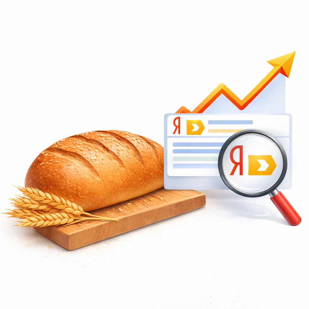 Контекстная реклама. Продвижение через Яндекс Директ для пекарни